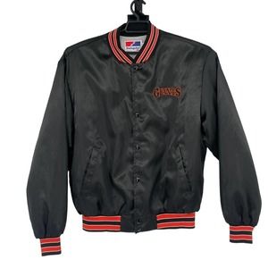 Vintage Genuine 90s San Francisco Giants Satin Swingstar Bomber Jacket XL